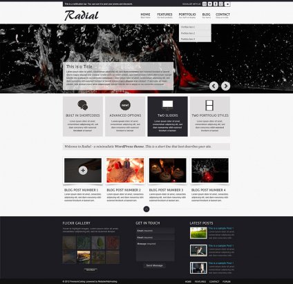Radial 英文网站建设 。,Radial